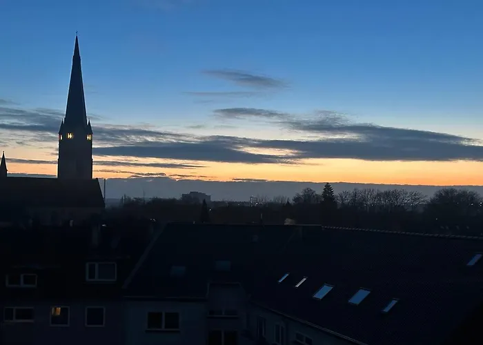 New Next To Messe Appartement *